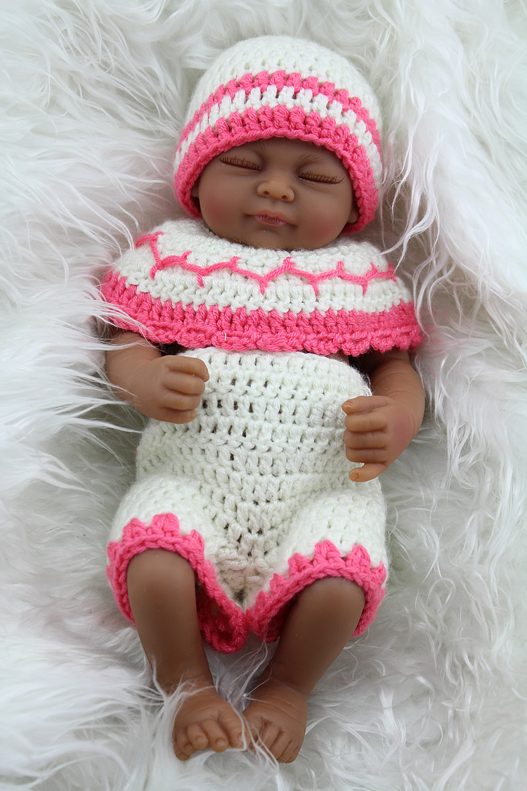 silicone reborn baby african american