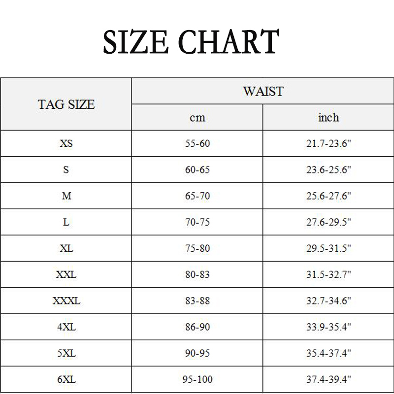 XS 6XL Plus Size Waist Trainers Women Bodyshaper Belt Control High