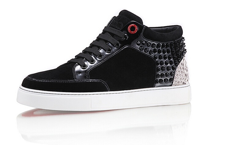 Netherlands brand Latest Fashion casual High Top men Sneakers women rivet shoes Genuine Leather EU 35