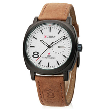 2015 Hot Fashion Casual Watches Analog watches men luxury brand CURREN Leather Strap Sports Watch Waterproof