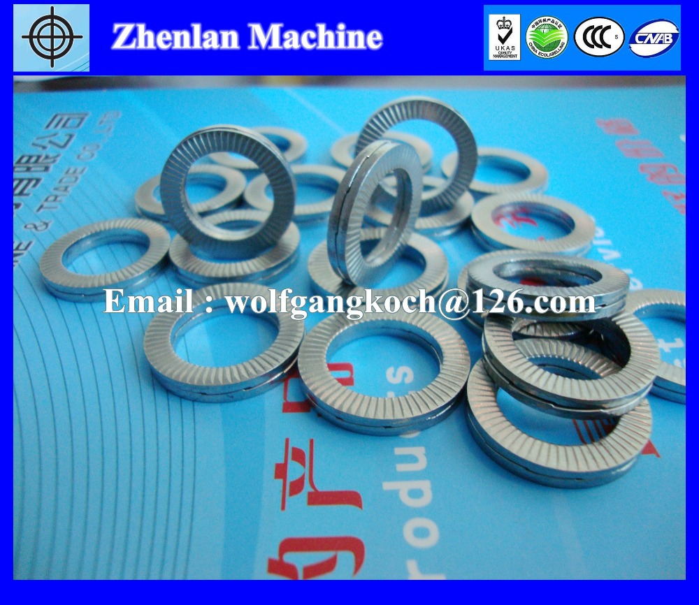 M3.5 DIN 25201 carbon steel nord lock washerin Washers from Home
