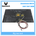 Bigeer 2015 MK2A 300 200 3 0mm RepRap RAMPS 1 4 PCB Heatbed LED Resistor cable