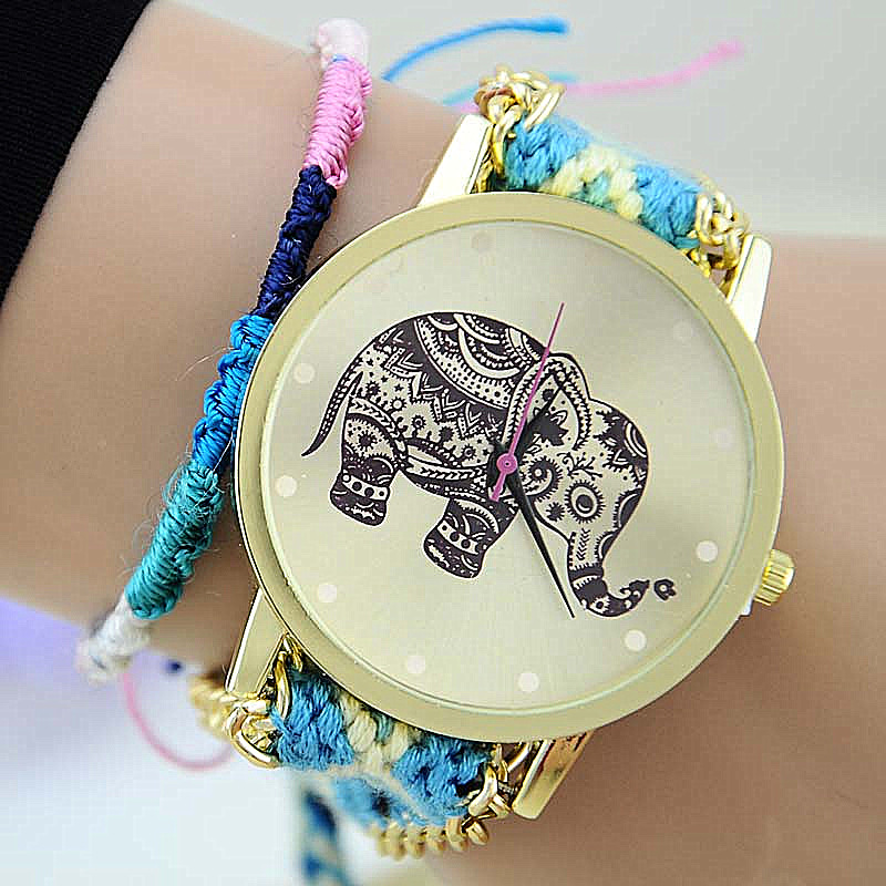 HOT Sell Brand Handmade Braided Elephant Friendshi...