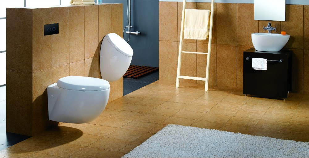 wall mounted concealed tank toilet