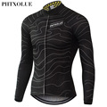 Phtxolue Winter Thermal Fleece Cycling Jersey Warm 2016 Pro Mtb Long Sleeve Men Bike Wear Clothing