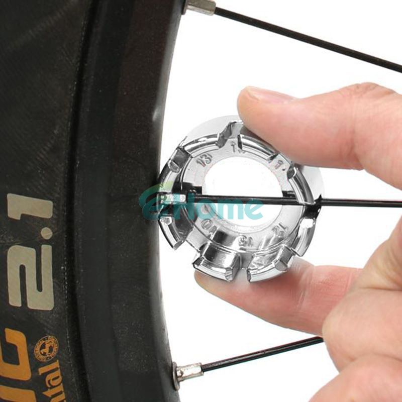 New Bicycle Bike 8 Way Spoke Nipple Key Wheel Rim Wrench Spanner Repair Tool#55218