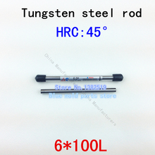6mm diameter tungsten steel rod can grind into any required tools tungsten bar carbide tungsten burs