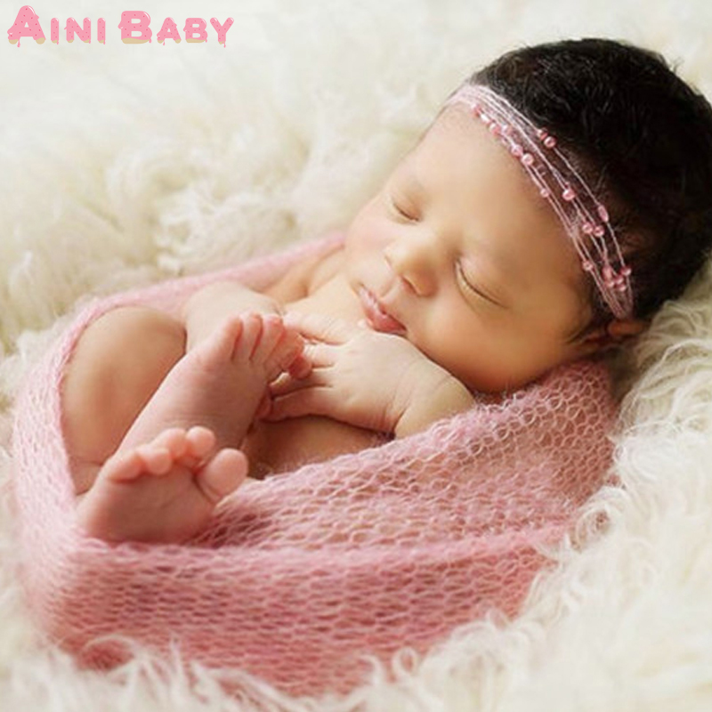 So Cute !! Soft Newborn Crochet Outfits Baby Hat B...