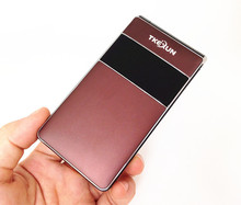 2015 NEW Original TKEXUN T01 Flip Mobile Phone Luxury Metal Cell Phone Long Standby Old Man