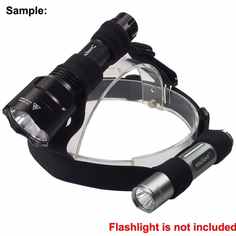 Description Picture 5 of itemAdjustable Elastic Nylon Head Strap for Flashlight - Black (1 pc)