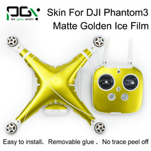 PGY DJI phantom3 Graphic Wrap Decal Skin Sticker Cover Fr DJI Phantom 3 accessories Quadcopter drone parts