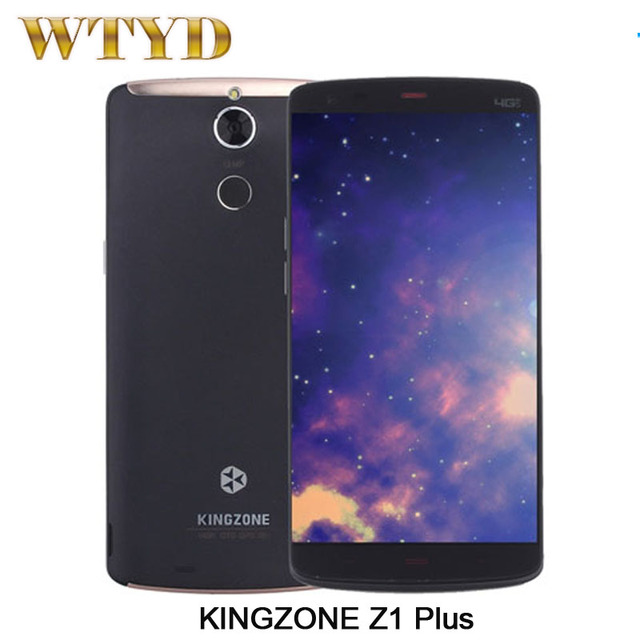 KINGZONE Z1 Plus Smartphone Fingerprint Identification 5.5'' Android 5.1 MT6753 Octa Core 1.3GHZ RAM 2GB+ROM 16GB Network 4G OTG