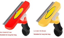 With Retail Package! Removal Comb Brush Pet Grooming FUR Shearing Tool Barber  for dogs cats pets  hair Free Shipping