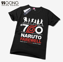 Free Shipping High Quality Anime Naruto T-shirt Men and Women Lovers T Shirt Short Sleeve Naruto Shirts Japanese Anime