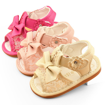2015 filles princesse chaussures vache semelle musculaire fleur infant ...