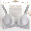 Lady underwear women bra without underpants A bra solid color Drawing underwear no rims maternity gather