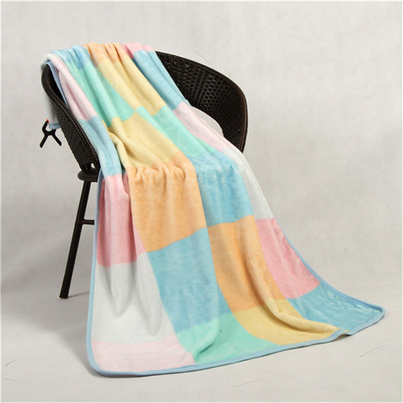 2015 New Hot Baby Blanket 100*150 cm Brand Cartoon Cow Soft Blankets Child Sheet Thick Warm Winter Coral Fleece Cobertor