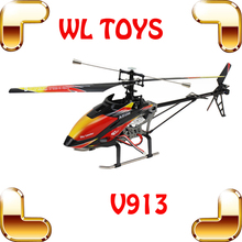 WLtoys V913 New Year Gift 80CM Big RC Helicopters Single Blade Remote Control Toys Helicoptero Electronic Toys LCD Controller
