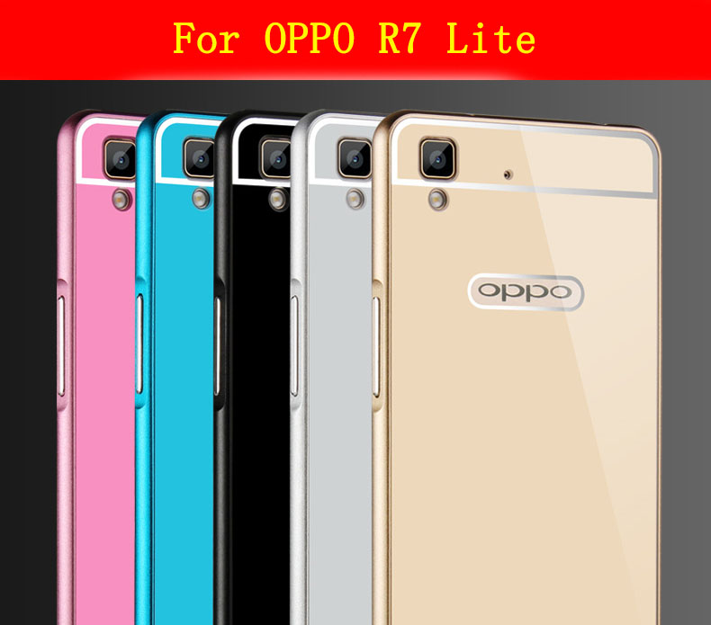 oppo r7 lite shell screen protector aluminum bumper pc back cover for oppo r7 lite oppo r7 lite shell screen protector aluminum bumper pc back cover for oppo r7 lite