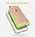 For iPhone 6s 4 7inch 6 Color Walnutt Soft TPU Hybrid Bumper Frame Case Cover Side