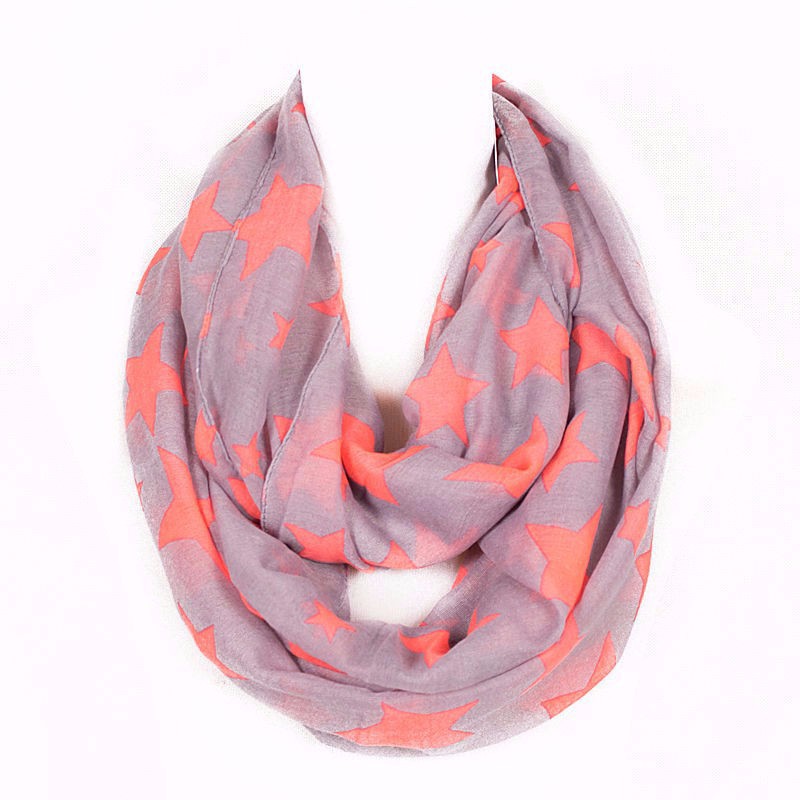 Fashion New Designer Brand Fashion Infinity Scarfs Winter Warm Star scarf Tube font b Tartan b