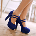 Pumps Flock New Shoes Woman small yards 32 33 Large size 46 45 44 43 42