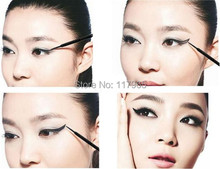 Min order is 10 mix order 2015 hot Smooth Black Liquid Makeup Waterproof Eyeliner Pen Eye
