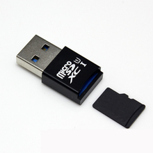 Hot-sale Good quality MINI 5Gbps Super Speed USB 3.0 Micro SD/SDXC TF Card Reader Adapter 1pc