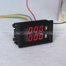 DC voltmeter ammeter for Car Motorcycle red LED Digital DC 0 100V 50A Voltage Current Meter