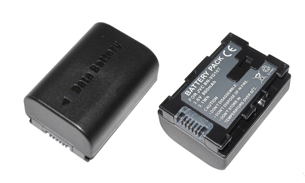 BN VG107, BN VG108, BN VG114, BN VG121, BN VG138 DATA Battery for JVC GZ E100 GZ EX210 GZ EX250