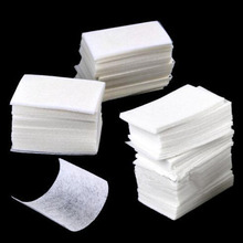 high quality 400pcs/set Nail Art wipe Manicure Polish gel nail Wipes Cotton Lint Cotton Pads Paper Acrylic Gel Tips
