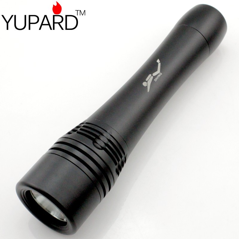 CREE XM-L T6 LED Waterproof Underwater diving diver Flashlight Torch Lamp Ligh  26650/18650