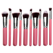 10 Pcs Professional Cosmetic Make up Brushes Makeup Brush Set Kit Powder Eyeshadow BYWP maquiagem kabuki