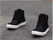Big sizes 35 47 Genuine leather Fashion men sneakers brand Casual men shoes nubuck leather man