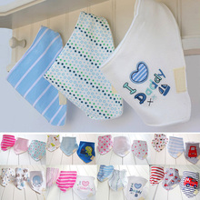 3pcs set Baby Bibs High Quality Cotton Bandana Bibs Para Bebe Infant Saliva Towel Babadores For