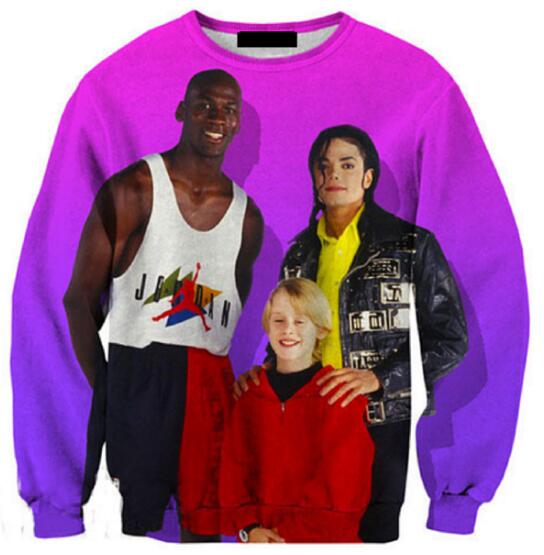 purple jordan sweater