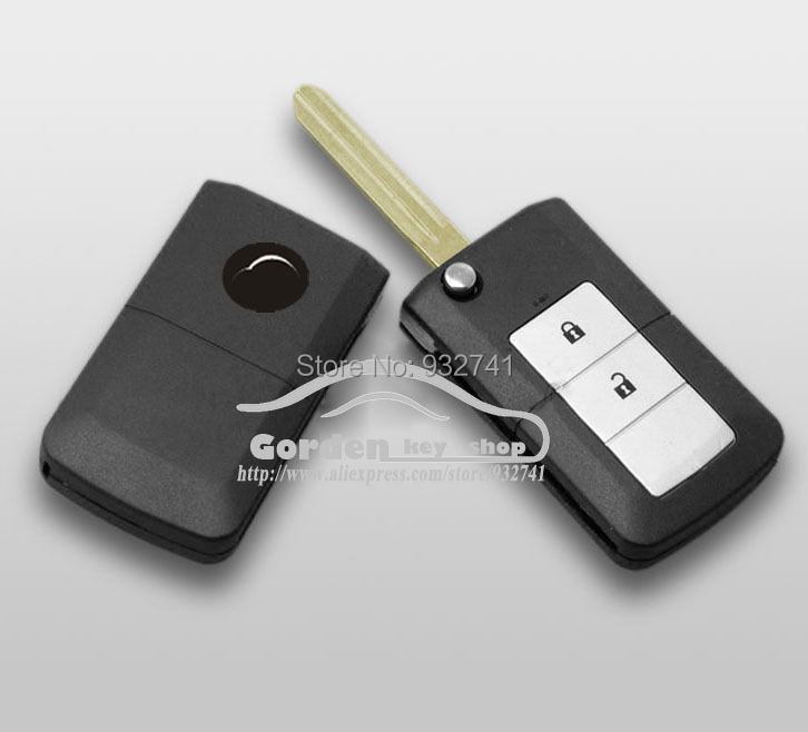 Toyota Highlander Yaris Modified key case 3 Butons (8).jpg