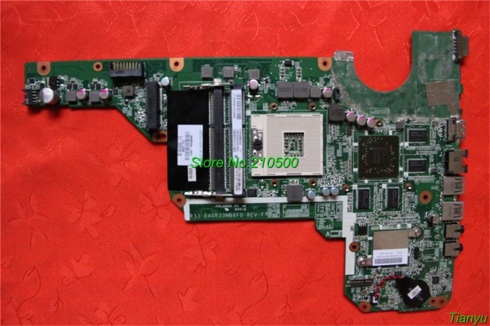 Laptop Motherboard For HP Pavilion G6 G4 G7 680569-501 Mainboard DA0R33MB6E0 REV : E R33 Fully Tested All Functions Good Work