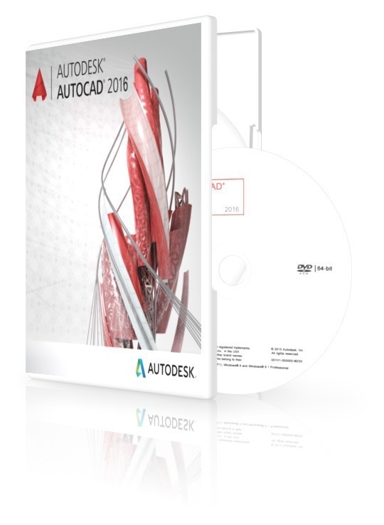 2016    Autodesk AutoCAD 2016    WIN 64BIT