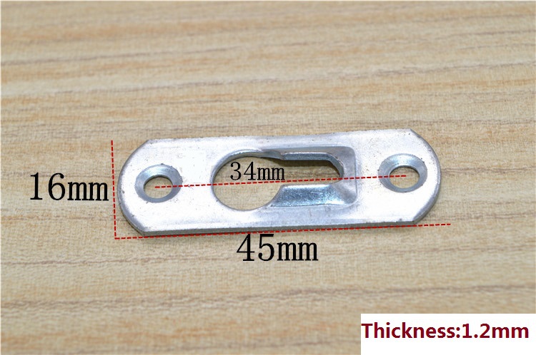300pcs/lot schlüsselloch verbindungselemente/Aufhänger frames spiegel
