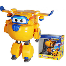 Big Size Super Wings Transformation Airplane Robot Action Figures Helicopter Aircraft Deformation Toys Children gift Brinquedos
