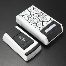 Digital Single Receiver 36 Tunes Wireless 100M Range Remote Control Home Gate Security Door Bell Waterproof Smart LED Doorbell