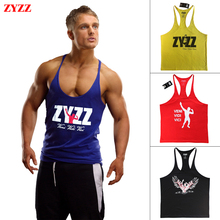 Tank Top Men ZYZZ GASP Golds Gym Fitness Singlets Bodybuilding Stringer Clothing Muscle Shirt Undershirt Vest Regata Masculina