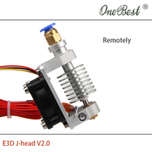 High quality 3D printer accessories the new all metal E3D J head V2 0 Aluminum alloy