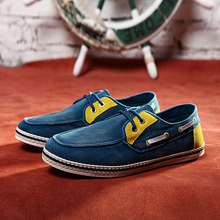 2015 new men s cotton denim canvas shoes Fashion casual board shoes Sneakers mf 058