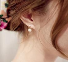 New !Fashion jewelry Pearl Ball earrings best gift for women girl wholesale E055