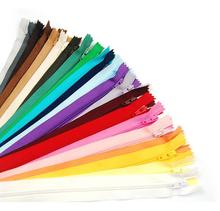 100 Pcs Lots Color Nylon Coil Zippers Tailor Sewing Tools 9 Inch
