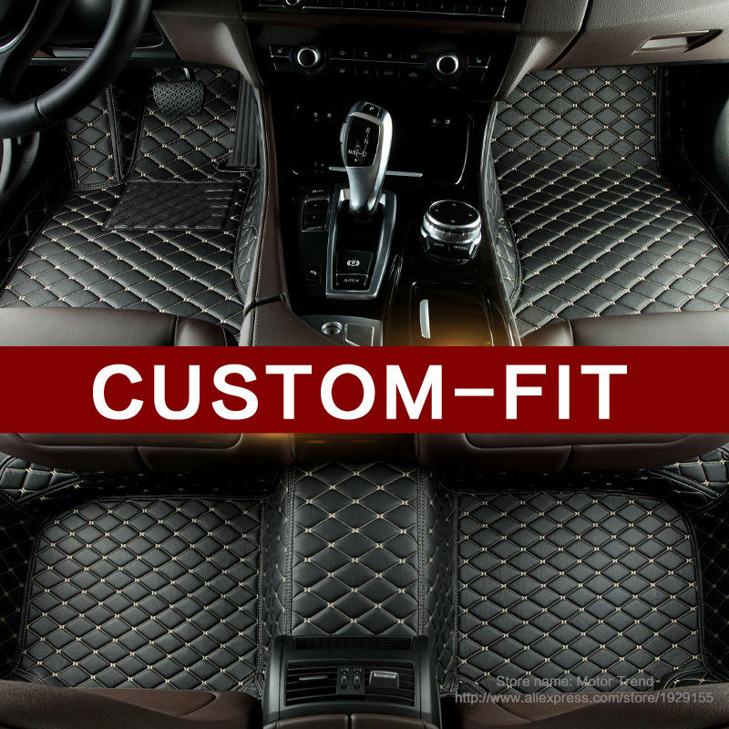 Car floor mats for BMW F10 F11 F15 F16 F20 F25 F30 F34 E60 E70 E90