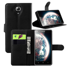2015 Luxury Wallet PU Leather Flip Cover Case For Lenovo A536 Mobile Phone Case Back Cover