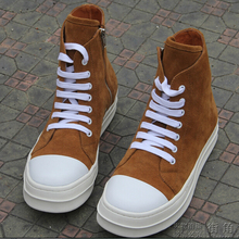 100 Full Grain leather handmade autumn shoes for men Top quality Fashion men ankle boots lace